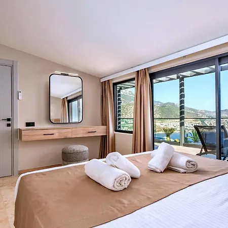 Vilă Luxury Private Pool Sauna Pool Table - 15mn Walk To The Town Kalkan