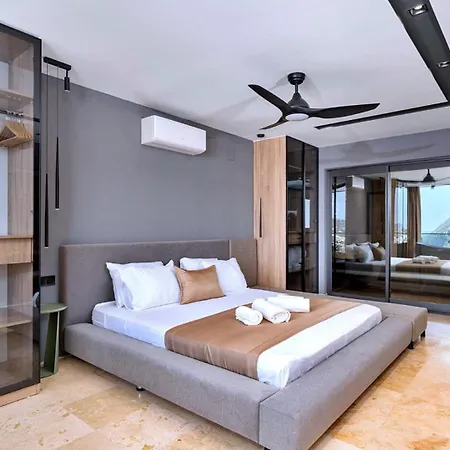 Luxury Private Pool Sauna Pool Table - 15mn Walk To The Town Калкан