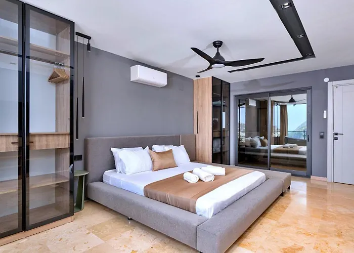 Luxury Private Pool Sauna Pool Table - 15mn Walk To The Town Kalkan