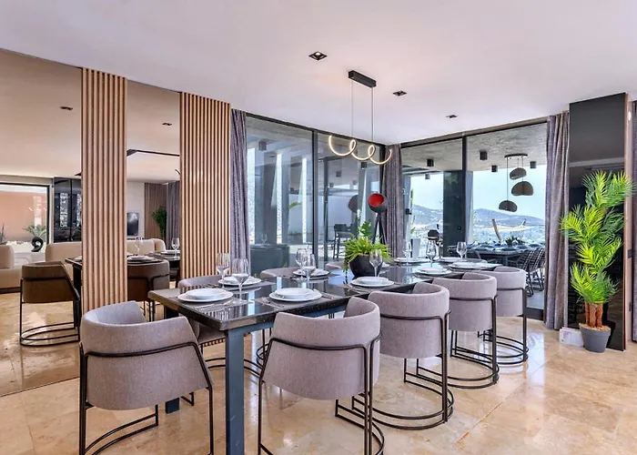 Luxury Private Pool Sauna Pool Table - 15mn Walk To The Town Willa Kalkan