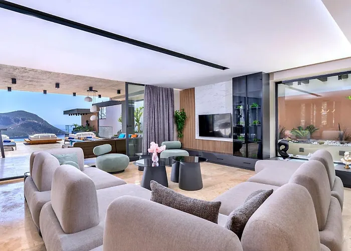 Luxury Private Pool Sauna Pool Table - 15mn Walk To The Town Kalkan